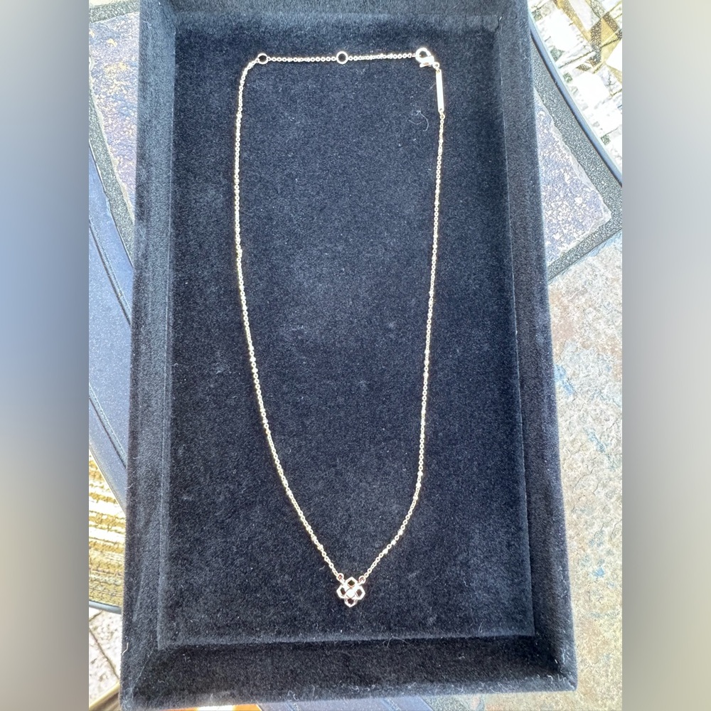 Kendra Scott Rose Gold Clover Pendant Necklace